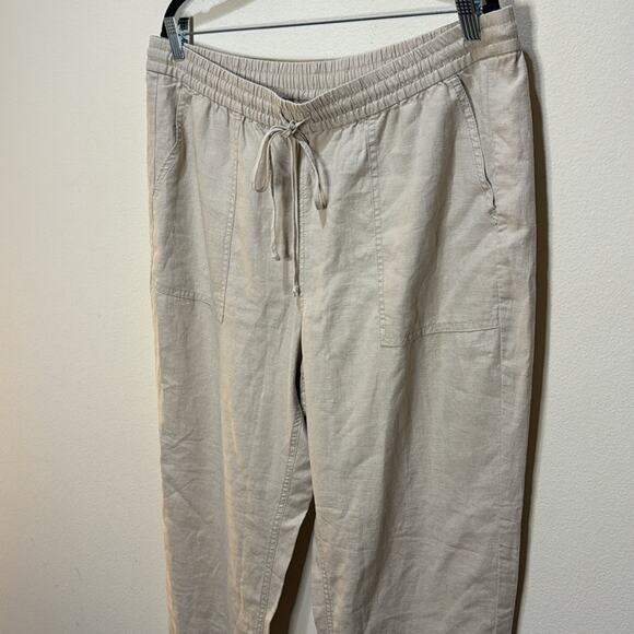 J. Crew New seaside pant in linen blend - Light Khaki Size XL - Picture 5 of 8